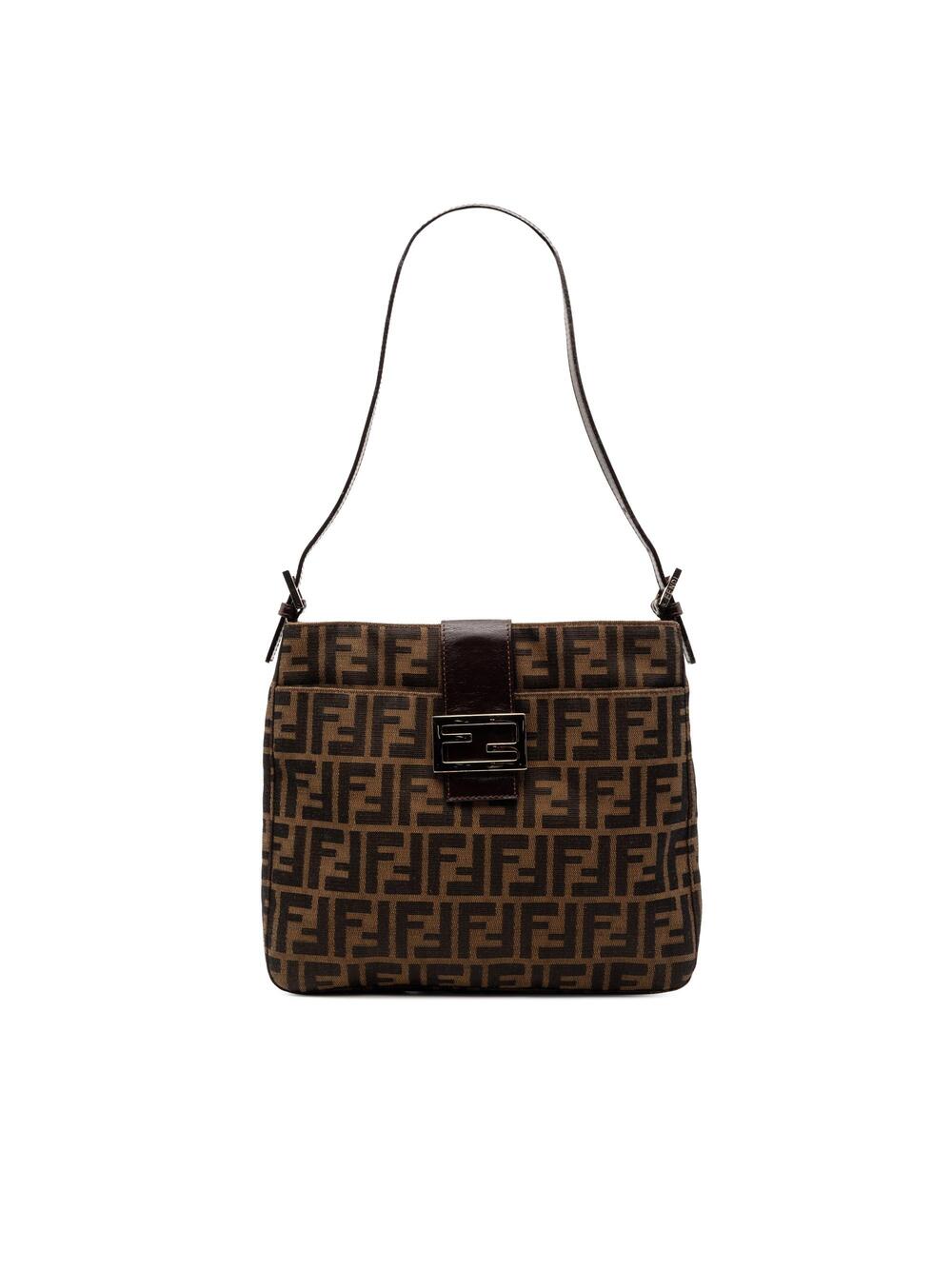 Fendi Vintage Shoulder Bag Zucca Canvas #287362F11B